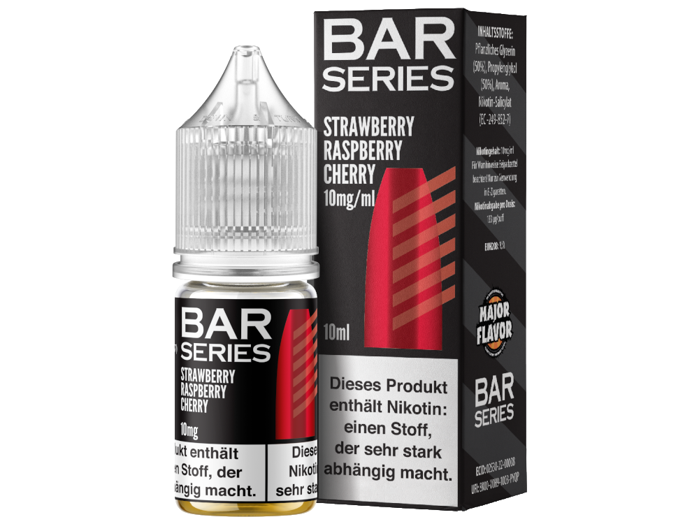 Bar Series - Strawberry Raspberry Cherry - Nikotinsalz Liquid