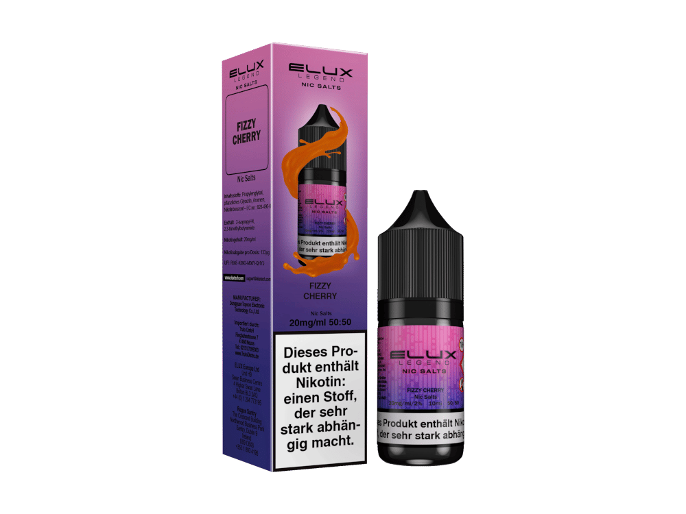 Elux - Fizzy Cherry - Nikotinsalz Liquid