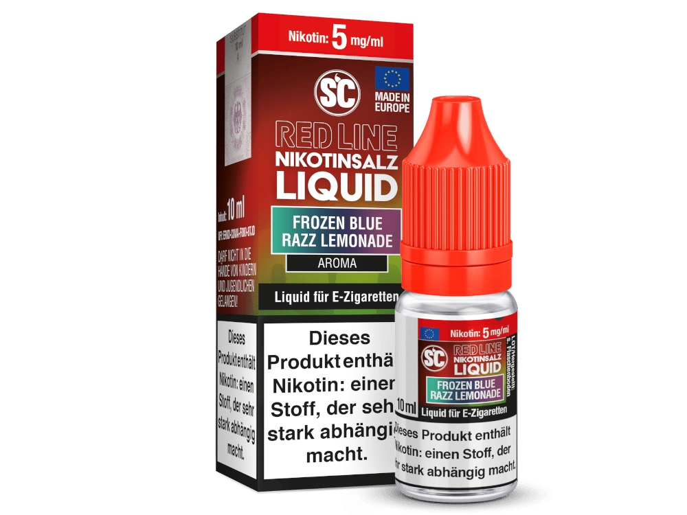 SC - Red Line - Frozen Blue Razz Lemonade - Nikotinsalz Liquid