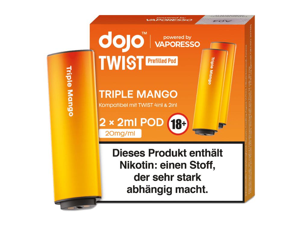 Vaporesso - Dojo - Twist Pod 20 mg/ml (2 Stück pro Packung)