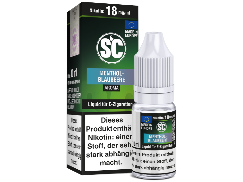 SC Liquid - Menthol-Blaubeere