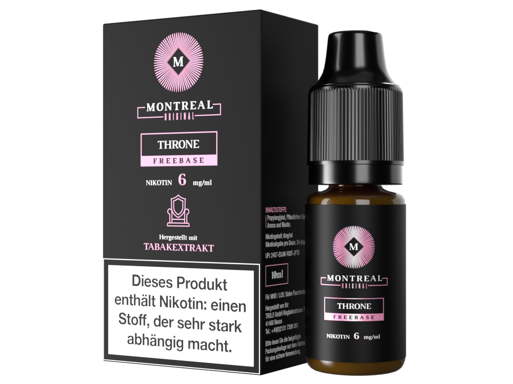 Montreal Original - Throne E-Zigaretten Liquid