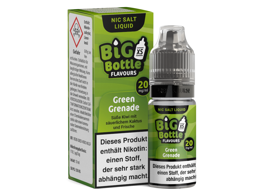 Big Bottle - Green Grenade - Nikotinsalz Liquid