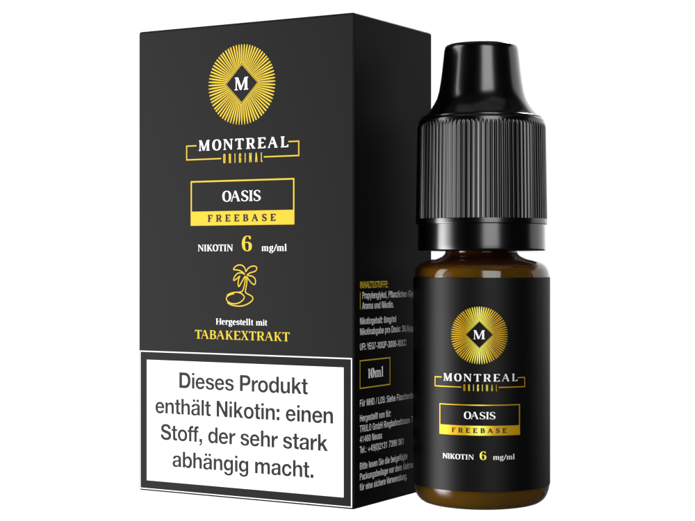 Montreal Original - Oasis E-Zigaretten Liquid