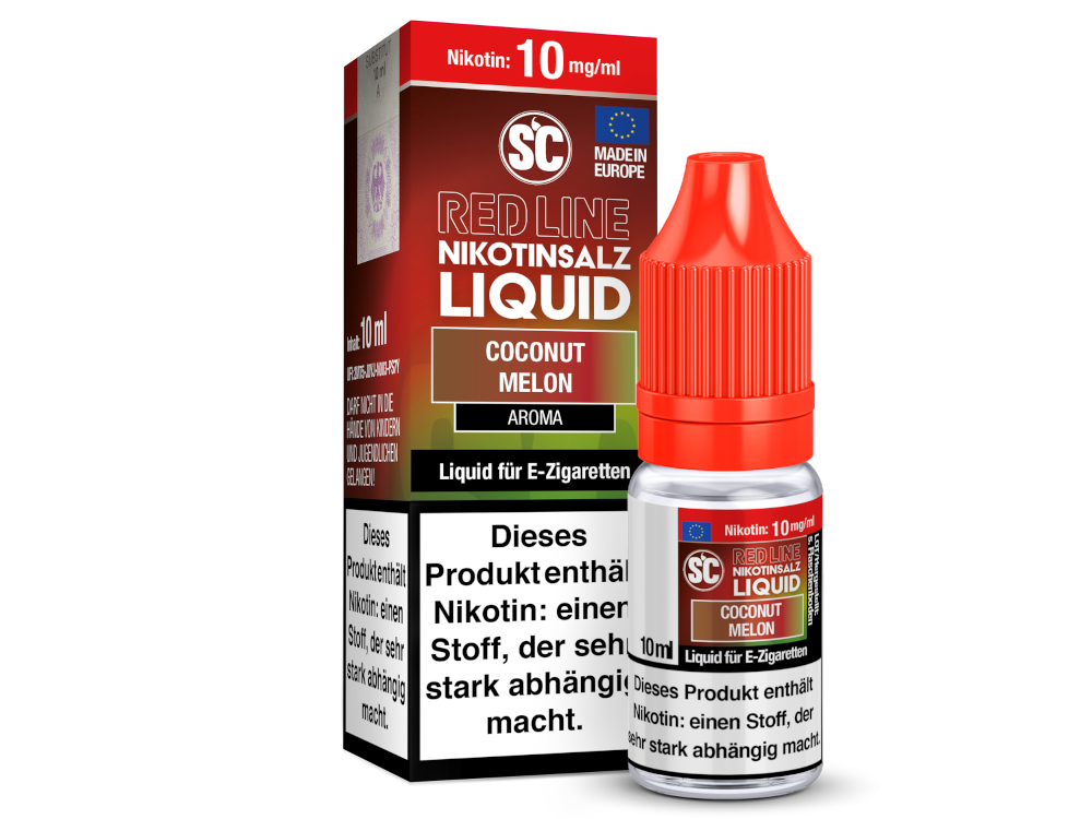 SC - Red Line - Coconut Melon - Nikotinsalz Liquid