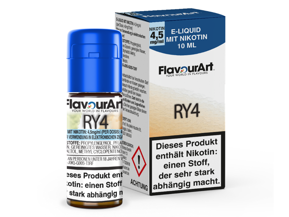 FlavourArt - RY4 E-Zigaretten Liquid