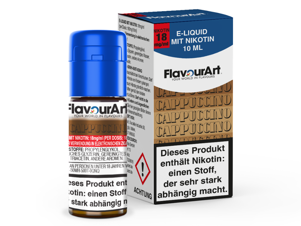 FlavourArt - Cappuccino E-Zigaretten Liquid