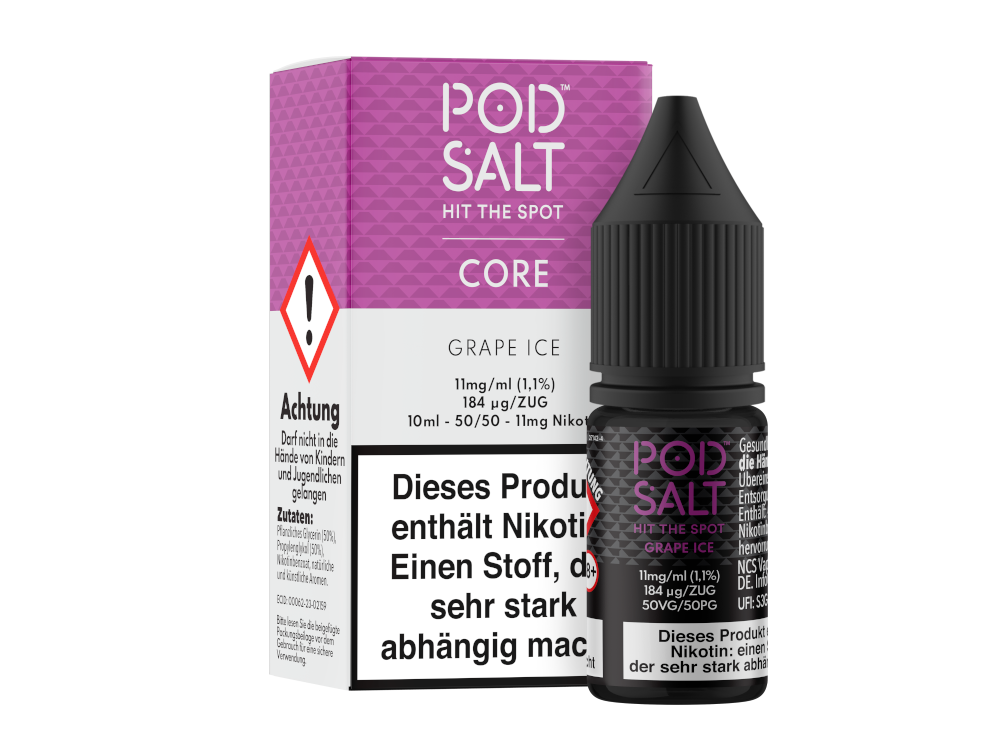 Pod Salt Core - Grape Ice - Nikotinsalz Liquid