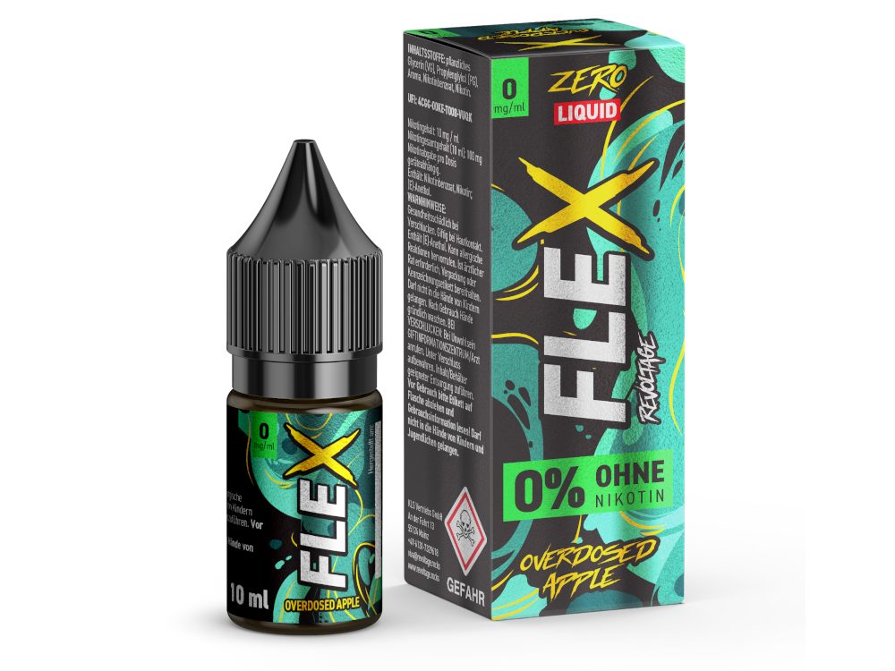 Revoltage - FLEX - Overdosed Apple - Nikotinsalz Liquid