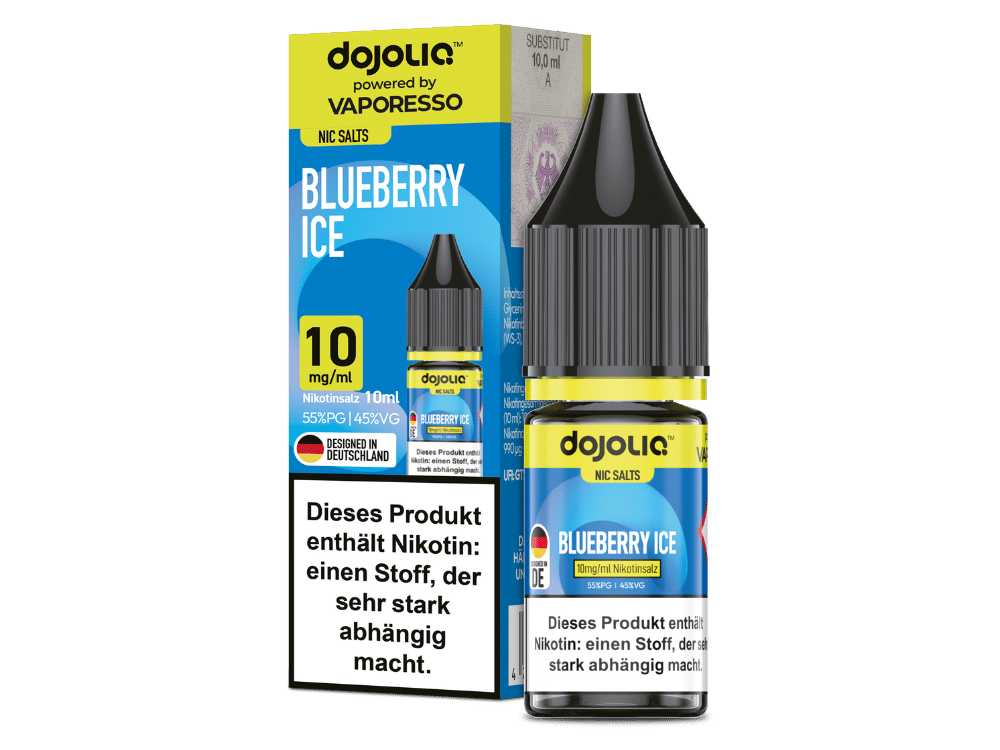 Vaporesso - Dojoliq - Blueberry Ice - Nikotinsalz Liquid