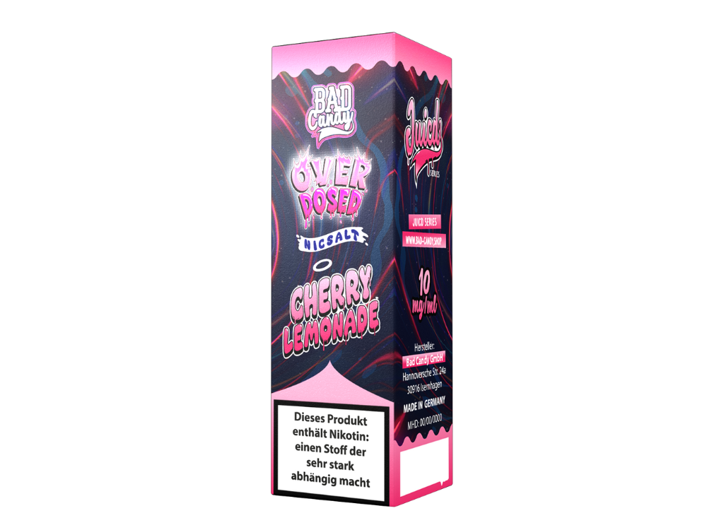 Bad Candy Liquids - Juicd - Overdosed Cherry Lemonade - Nikotinsalz Liquid