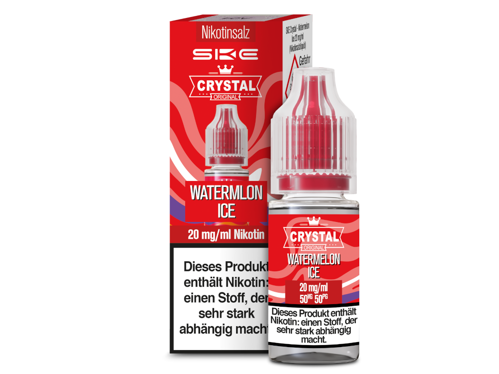 SKE - Crystal - Watermelon Ice - Nikotinsalz Liquid