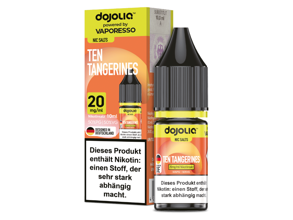 Vaporesso - Dojoliq - Ten Tangerines - Nikotinsalz Liquid