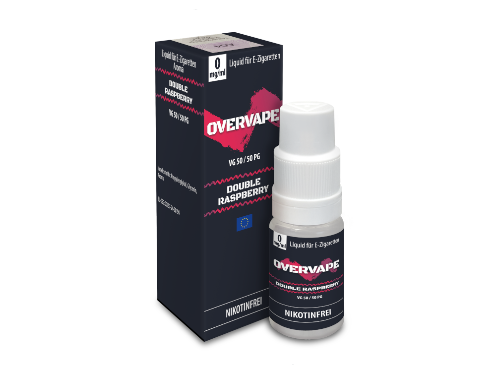 Overvape - Double Raspberry - Nikotinsalz Liquid