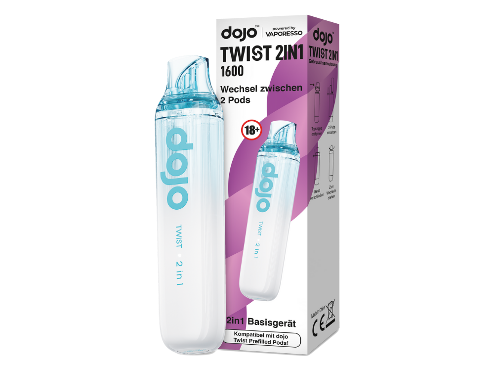 Vaporesso - Dojo - Twist 2in1 Akku 950 mAh (Basisgerät)