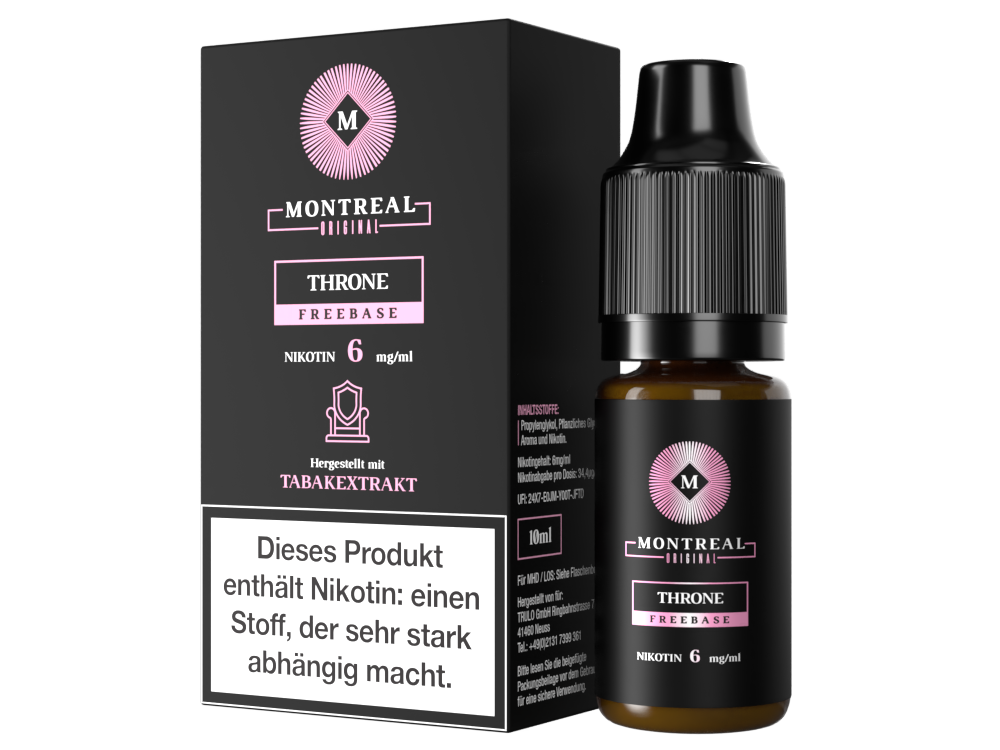Montreal Original - Throne E-Zigaretten Liquid