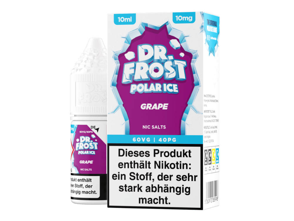 Dr. Frost - Ice Cold - Grape - Nikotinsalz Liquid