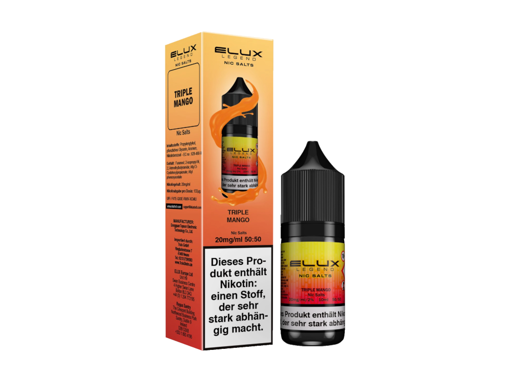 Elux - Triple Mango - Nikotinsalz Liquid