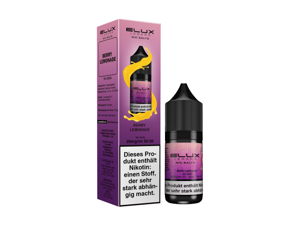 Elux - Berry Lemonade - Nikotinsalz Liquid