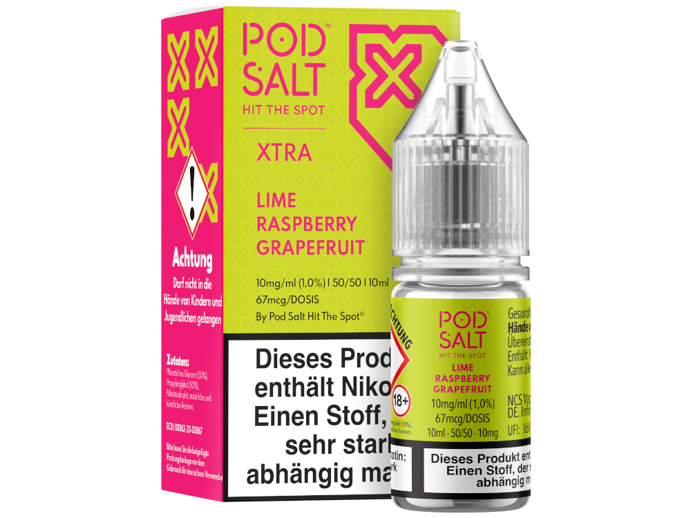 Pod Salt X - Lime Raspberry Grapefruit - Nikotinsalz Liquid