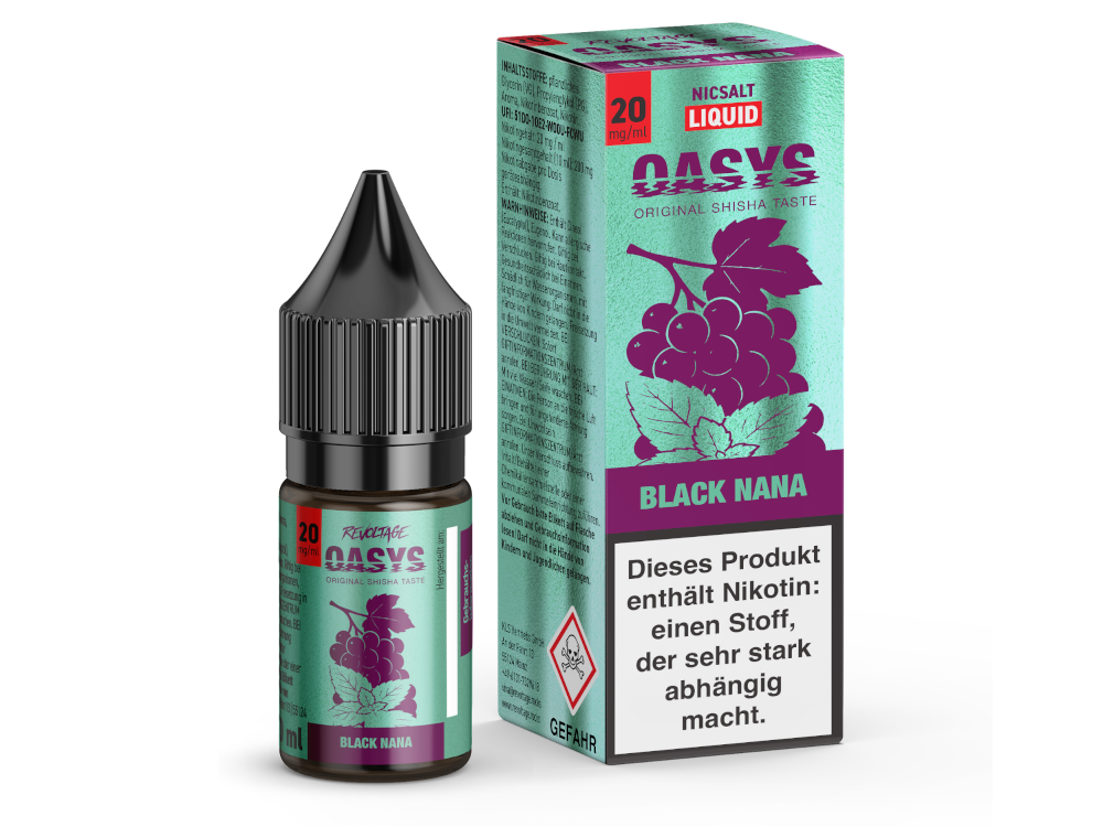 Revoltage - OASYS - Black Nana - Hybrid Nikotinsalz Liquid