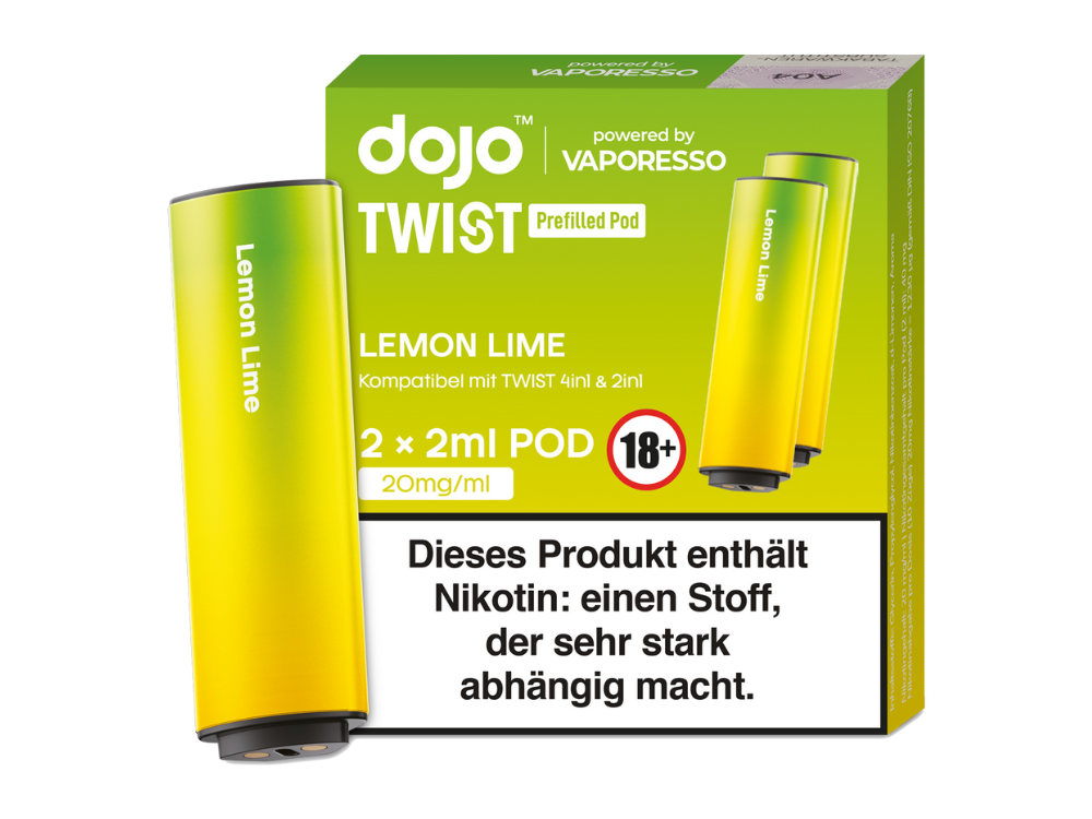 Vaporesso - Dojo - Twist Pod 20 mg/ml (2 Stück pro Packung)