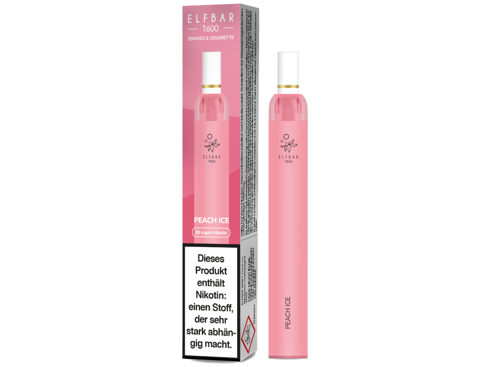 Elfbar - T600 Einweg E-Zigarette - 20 mg/ml