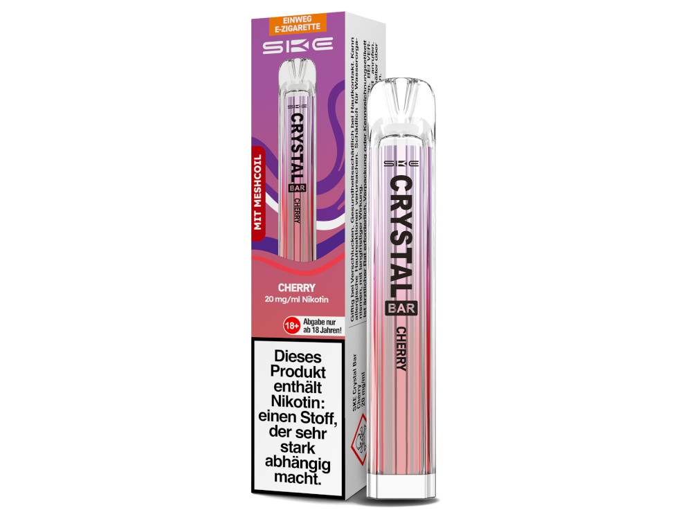 SKE - Crystal Bar Einweg E-Zigarette - 20 mg/ml