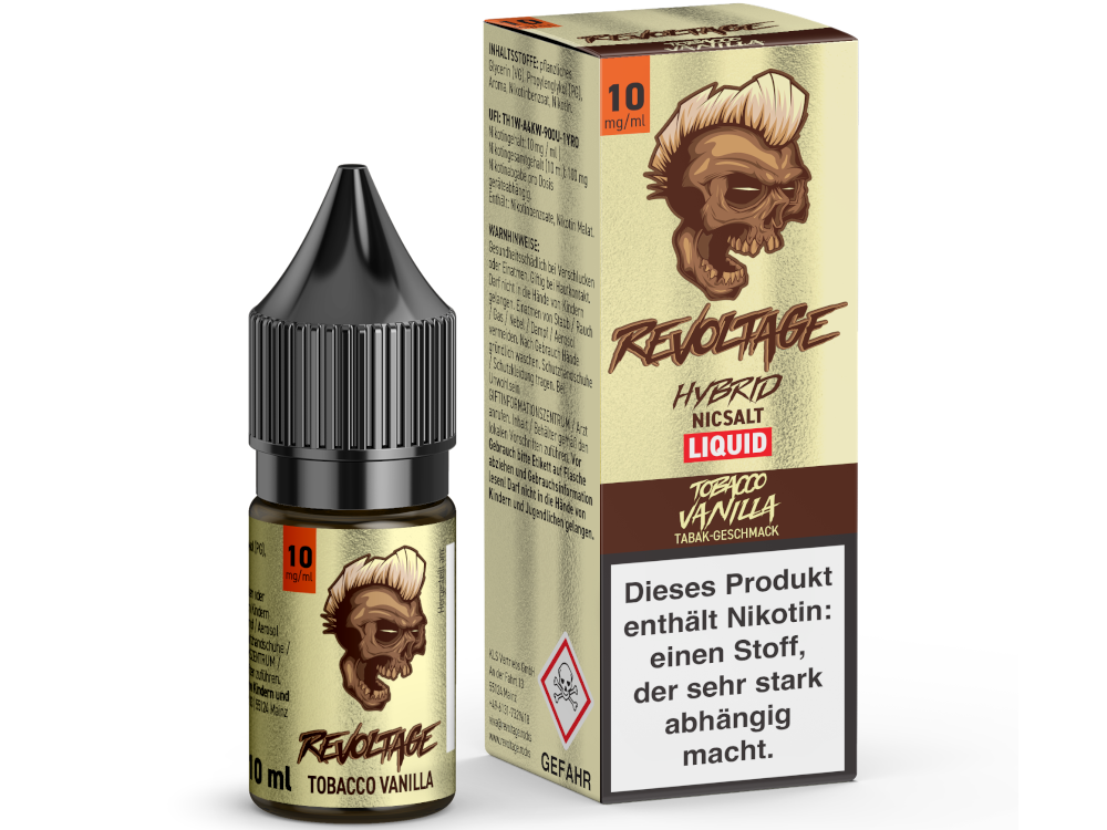 Revoltage - Tobacco Vanilla - Hybrid Nikotinsalz Liquid