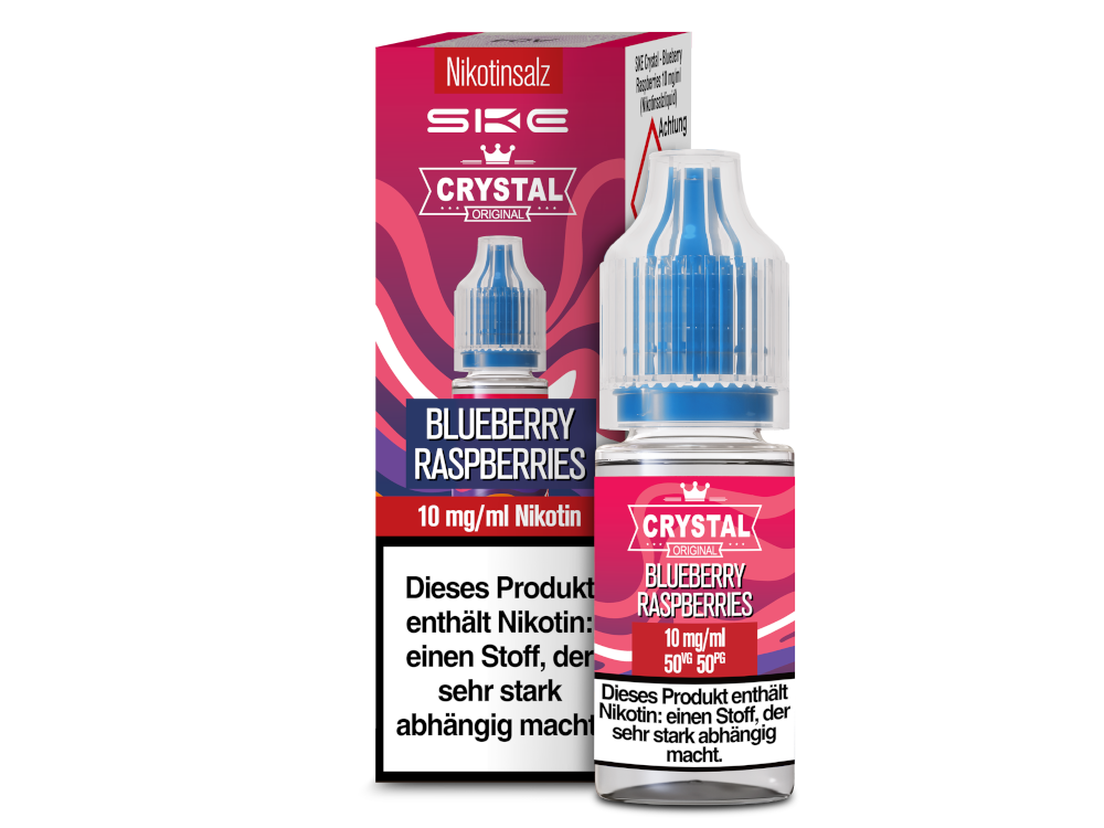 SKE - Crystal - Blueberry Raspberries - Nikotinsalz Liquid