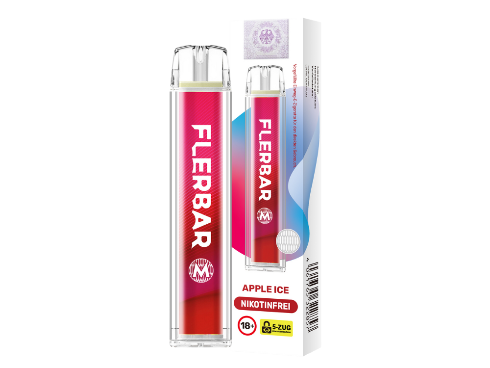 Flerbar - M Einweg E-Zigarette - 0 mg/ml