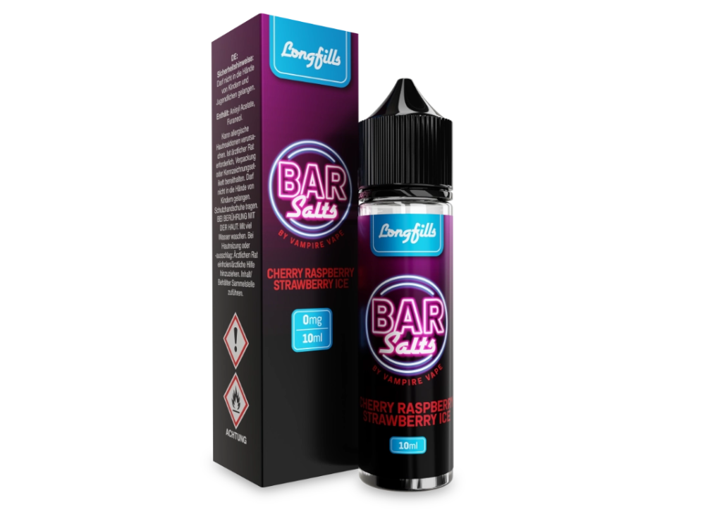 Vampire Vape - Bar Salts - Aroma Cherry Raspberry Strawberry Ice 10 ml