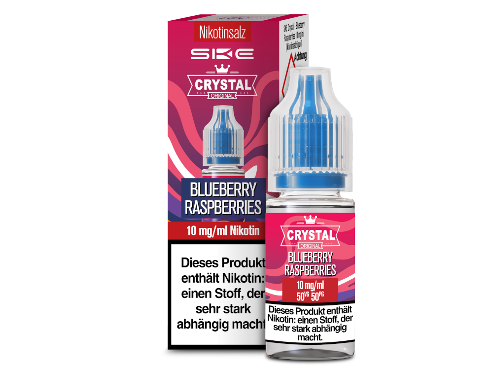SKE - Crystal - Blueberry Raspberries - Nikotinsalz Liquid
