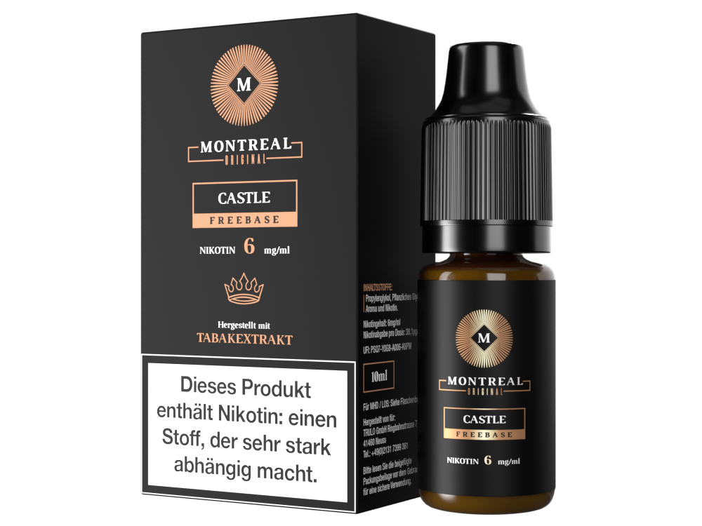 Montreal Original - Castle E-Zigaretten Liquid