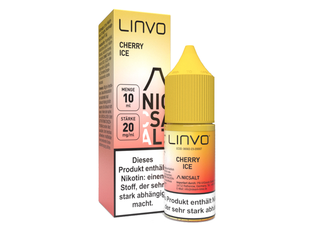 Linvo - Cherry Ice - Nikotinsalz Liquid 20 mg/ml