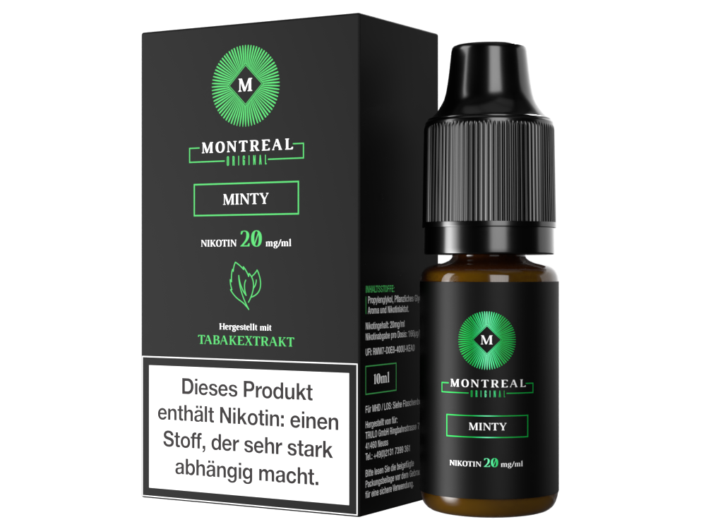 Montreal Original - Minty - Nikotinsalz Liquid