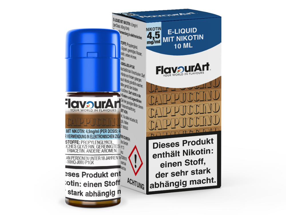 FlavourArt - Cappuccino E-Zigaretten Liquid
