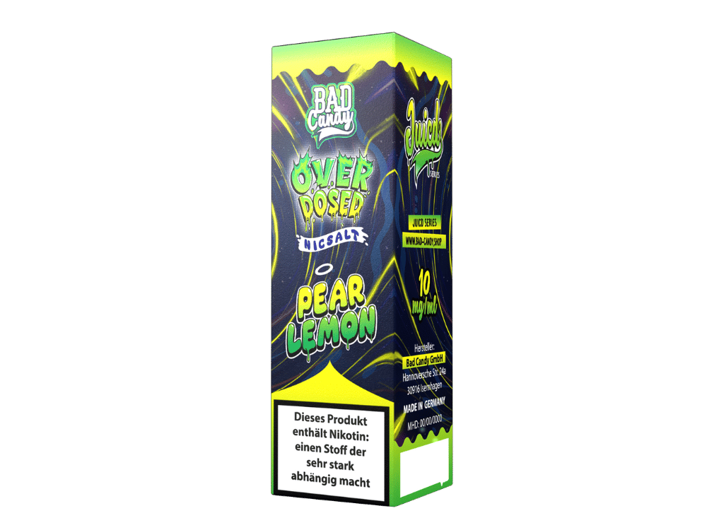Bad Candy Liquids - Juicd - Overdosed Pear Lemon - Nikotinsalz Liquid