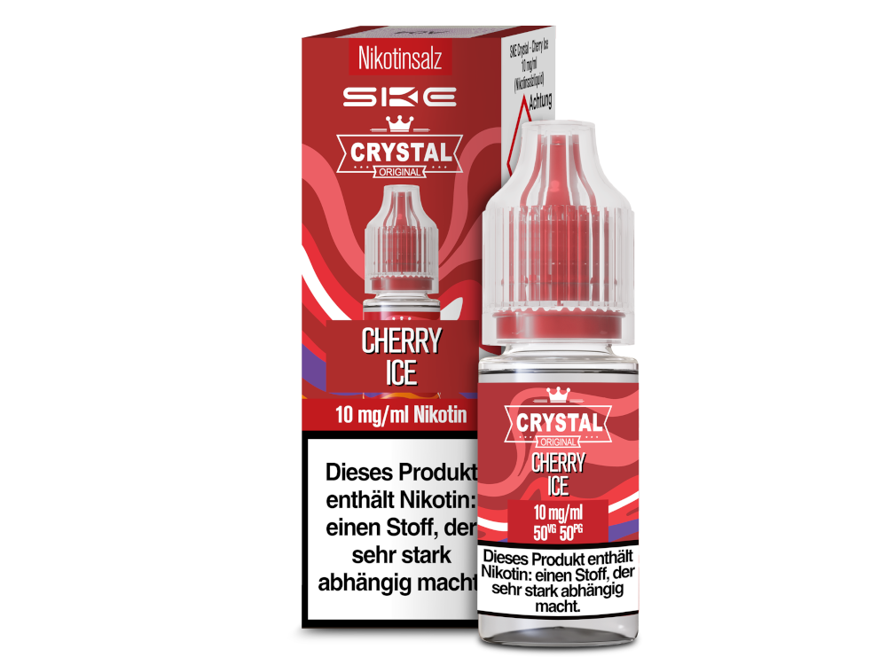 SKE - Crystal - Cherry Ice - Nikotinsalz Liquid