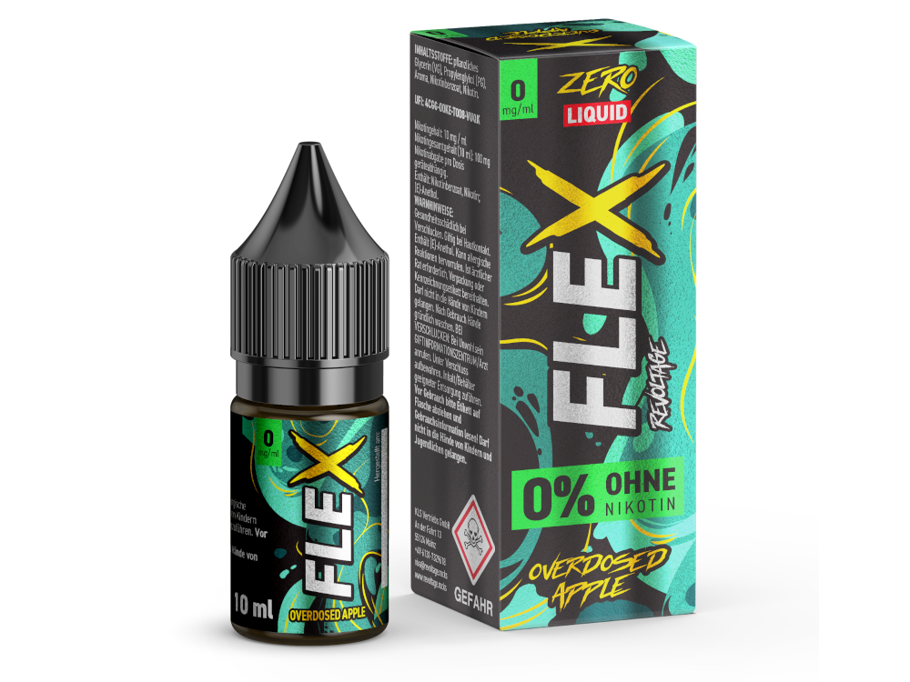 Revoltage - FLEX - Overdosed Apple - Nikotinsalz Liquid