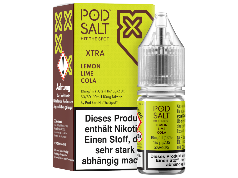 Pod Salt X - Lemon Lime Cola - Nikotinsalz Liquid