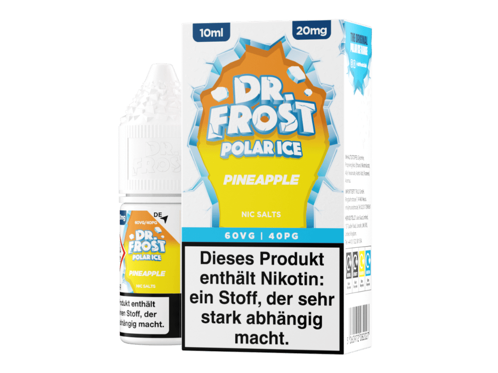 Dr. Frost - Ice Cold - Pineapple - Nikotinsalz Liquid