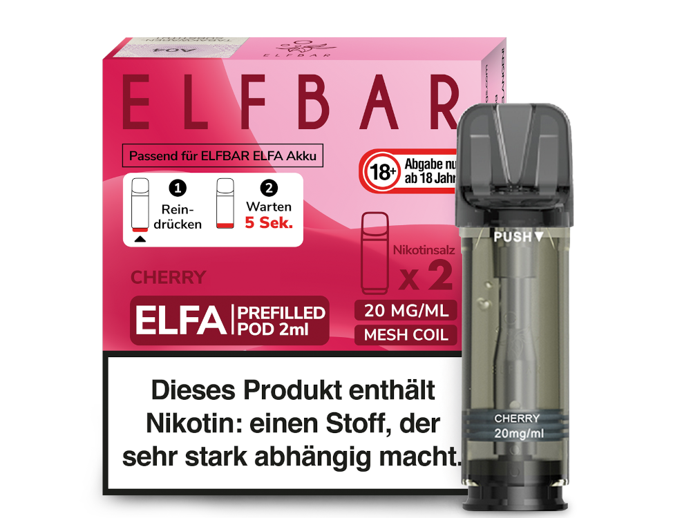 Elfbar - Elfa Pod (2 Stück pro Packung)