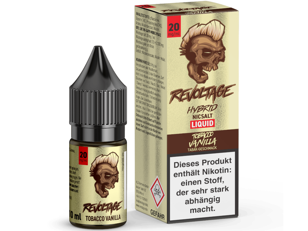 Revoltage - Tobacco Vanilla - Hybrid Nikotinsalz Liquid