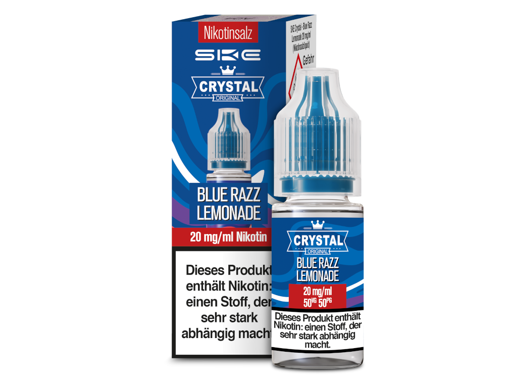 SKE - Crystal - Blue Razz Lemonade - Nikotinsalz Liquid