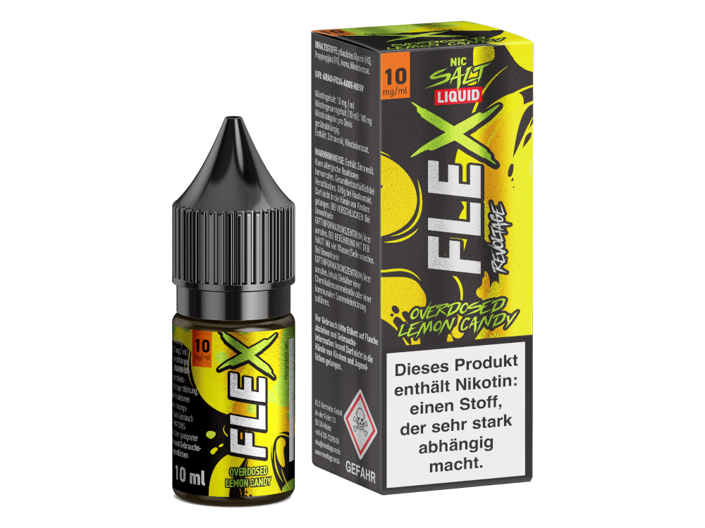 Revoltage - FLEX - Overdosed Lemon Candy - Nikotinsalz Liquid