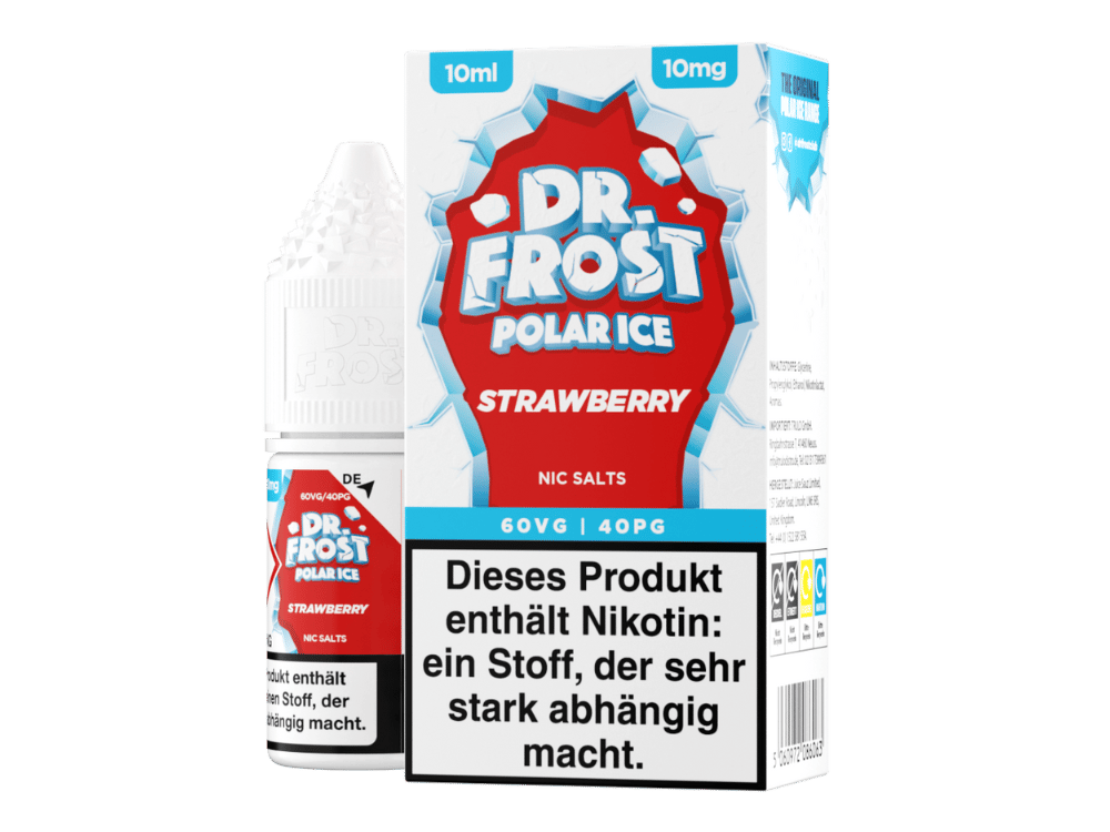 Dr. Frost - Ice Cold - Strawberry - Nikotinsalz Liquid