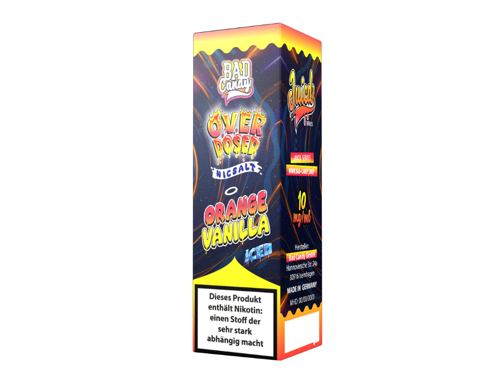 Bad Candy Liquids - Juicd - Overdosed Orange Vanilla - Nikotinsalz Liquid