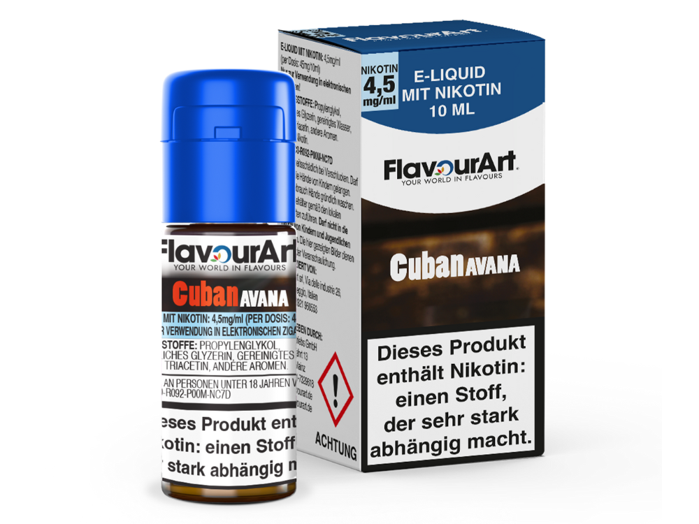 FlavourArt - Cuban Avana E-Zigaretten Liquid