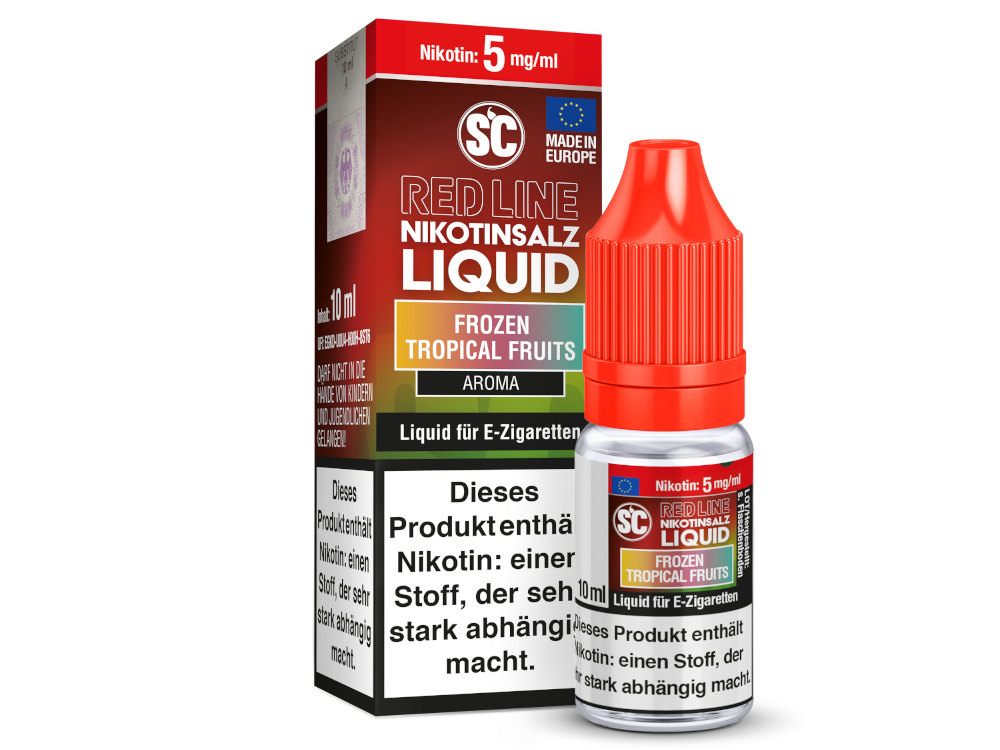 SC - Red Line - Frozen Tropical Fruits - Nikotinsalz Liquid